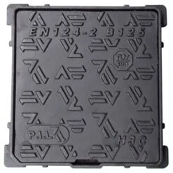 Putdeksel Gietijzer Nodulair B125 50x50 -Bouw Materialens Winkel putdeksel gietijzer nodulair 50x50 3