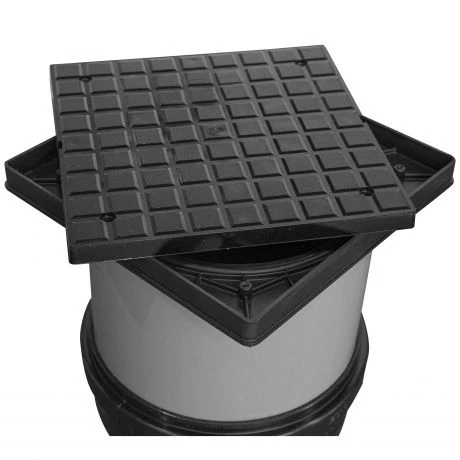 Putdeksel PP 34x34 Voor Buis Diam.250 (geurdicht) 2 Putdeksel PP 34x34 Voor Buis Diam.250 (geurdicht) - Afbeelding 2