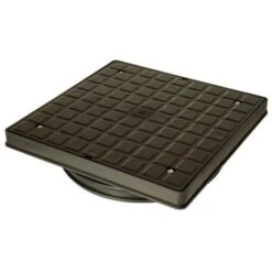 Putdeksel PP 43,6x43,6 Voor Buis Diam.400 (geurdicht)