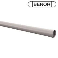 PVC Buis Gemoft Benor D315x6.2 Grijs SN2 3m -Bouw Materialens Winkel pvc buis gemoft benor sn2 d315x62 grijs 3m 2