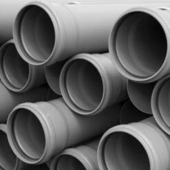 PVC Buis Gemoft Benor D315x6.2 Grijs SN2 3m -Bouw Materialens Winkel pvc buis gemoft benor sn2 d315x62 grijs 3m 3