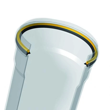 PVC Buis Gemoft Benor D125x3.2 RB SN4 3m 2 PVC Buis Gemoft Benor D125x3.2 RB SN4 3m - Afbeelding 2