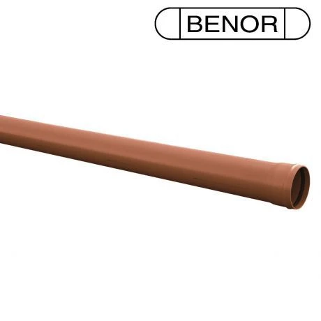 PVC Buis Gemoft Benor D125x3.2 RB SN4 3m 3 PVC Buis Gemoft Benor D125x3.2 RB SN4 3m - Afbeelding 3