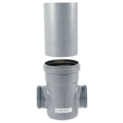 PVC Buis/opzetstuk Grijs Diam.500 - 100cm -Bouw Materialens Winkel pvc buis opzetstuk grijs diam500 100cm 2