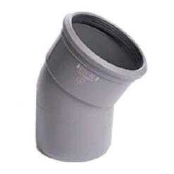 PVC Grijs Benor Bocht 30° Dia.200 1 Mof