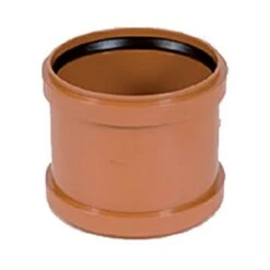 PVC Roodbruin Schuifmof Dia.200