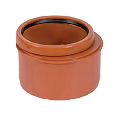 PVC Roodbruin Verloop Dia.200/160 1 Mof 2 PVC Roodbruin Verloop Dia.200/160 1 Mof - Afbeelding 2