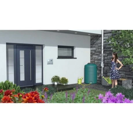 Rainsaver Regenwaterton 500L Groen 2 Rainsaver Regenwaterton 500L Groen - Afbeelding 2