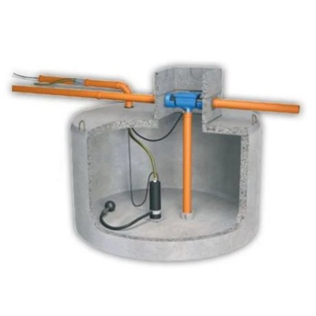 Regenwater Recuperatie Pakket Voor Betonnen Regenwatertank 1 Regenwater Recuperatie Pakket Voor Betonnen Regenwatertank