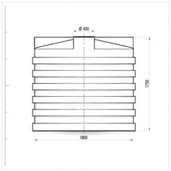Regenwaterrecuperatiepakket Tuin Opbouw 4.000L Rond -Bouw Materialens Winkel regenwaterrecuperatiepakket tuin opbouw 4000l rond 4