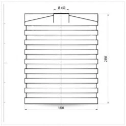 Regenwaterrecuperatiepakket Tuin Opbouw 6.000L Rond 10 Regenwaterrecuperatiepakket Tuin Opbouw 6.000L Rond -Bouw Materialens Winkel regenwaterrecuperatiepakket tuin opbouw 6000l rond 4