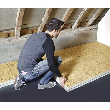 RenoTHERM ATTIC L OSB 4cm/Rd1.9 (pak 1,47m² / Netto 1,43m²) 4 RenoTHERM ATTIC L OSB 4cm/Rd1.9 (pak 1,47m² / Netto 1,43m²) - Afbeelding 4