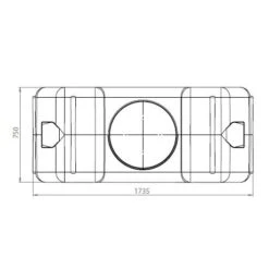 RH Regenwatertank/septic Rechthoekig 1.500L 7 RH Regenwatertank/septic Rechthoekig 1.500L -Bouw Materialens Winkel rh1500 regenwatertank septic rechthoekig 1500l 3