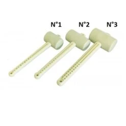 Rubber Hamer Wit Nr3