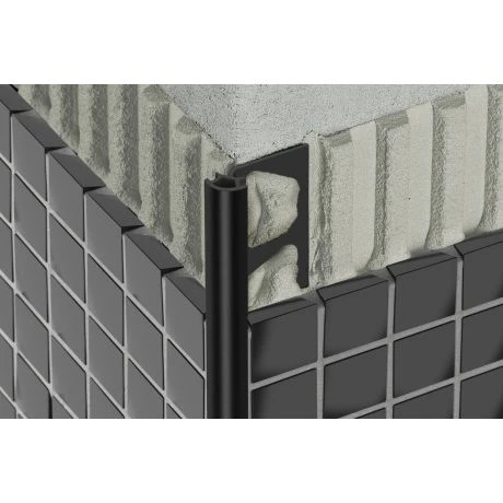 Schluter RONDEC-PRO 2,5m 10mm Grijs 3 Schluter RONDEC-PRO 2,5m 10mm Grijs - Afbeelding 3