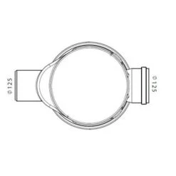 Sifonput PE Diam.315 - 1x125/1x125 7 Sifonput PE Diam.315 - 1x125/1x125 -Bouw Materialens Winkel sifonput pe diam 315 1x125mm 1x125mm 2