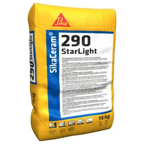 SikaCeram-290 Starlight 15KG Grijs 1 SikaCeram-290 Starlight 15KG Grijs