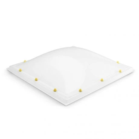 SKYLUX Bolvormige Koepel Acryl DW 100x100cm Opaal 1 SKYLUX Bolvormige Koepel Acryl DW 100x100cm Opaal