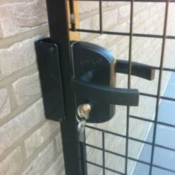 Slotvanger IJZER Voor Muur Groen -Bouw Materialens Winkel slotvanger ijzer voor muur groen 2