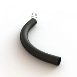 Straalbocht PVC Diameter 125mm