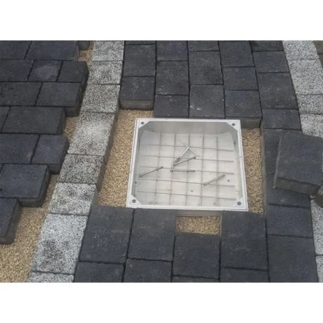 Tegeldeksel LSDRAIN ALU PRO 6cm 50x50 2 Tegeldeksel LSDRAIN ALU PRO 6cm 50x50 - Afbeelding 2