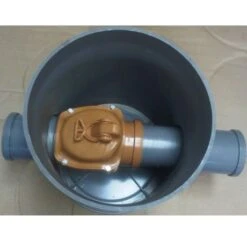 Terugslagklep Diam.125 In PVC Put Diam. 400