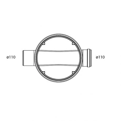 Toezichtsput PE Diam.315 - 2x110 3 Toezichtsput PE Diam.315 - 2x110 - Afbeelding 3