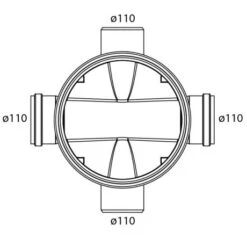 Toezichtsput PE Diam.315 - 4x110 9 Toezichtsput PE Diam.315 - 4x110 -Bouw Materialens Winkel toezichtsput pe diam 315 4x110mm 2