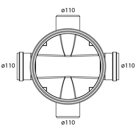Toezichtsput PE Diam.315 - 4x110 3 Toezichtsput PE Diam.315 - 4x110 - Afbeelding 3