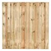 Verticaal Tuinscherm 180x180cm Grenen