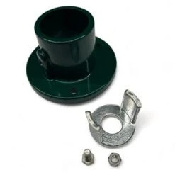 Voetplaat Diam.60mm Inclusief Bouten Groen
